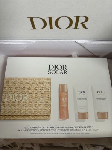 dior solar set raffia